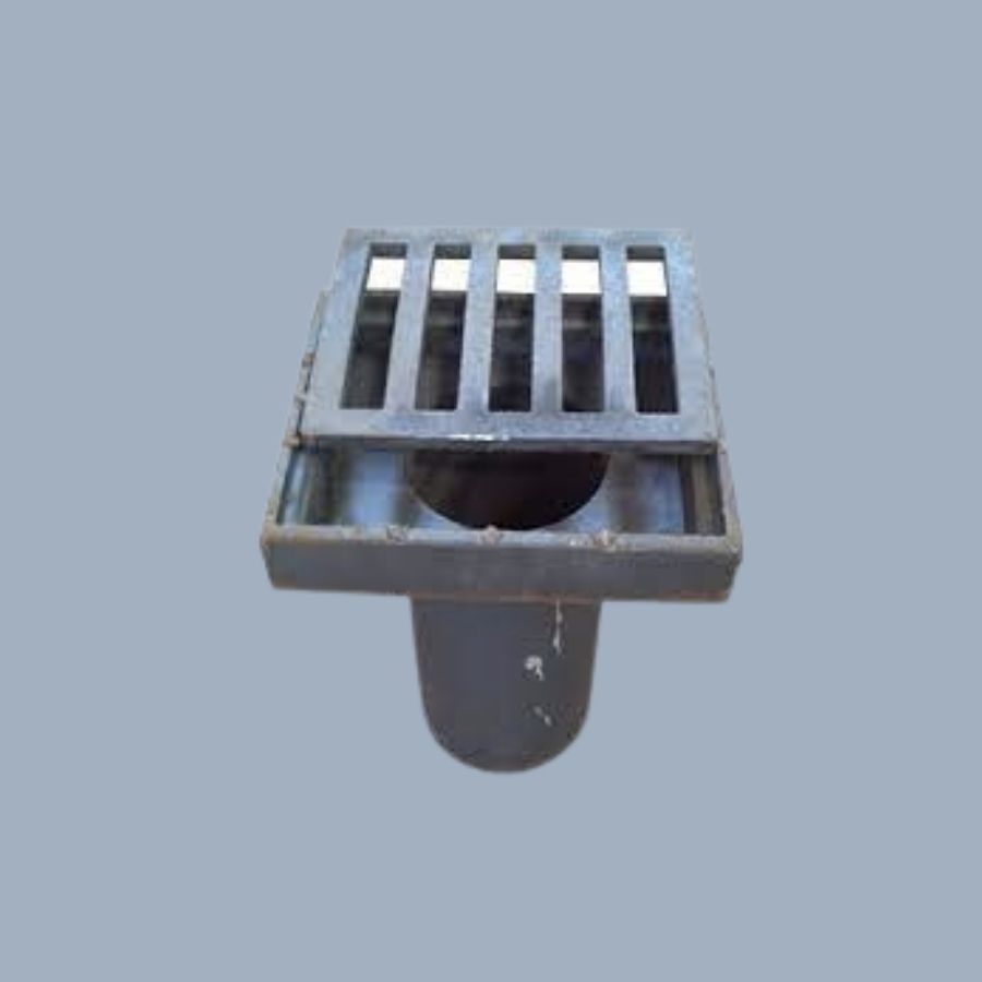 Phần nắp đậy của ống gang tho&aacute;t nước cầu