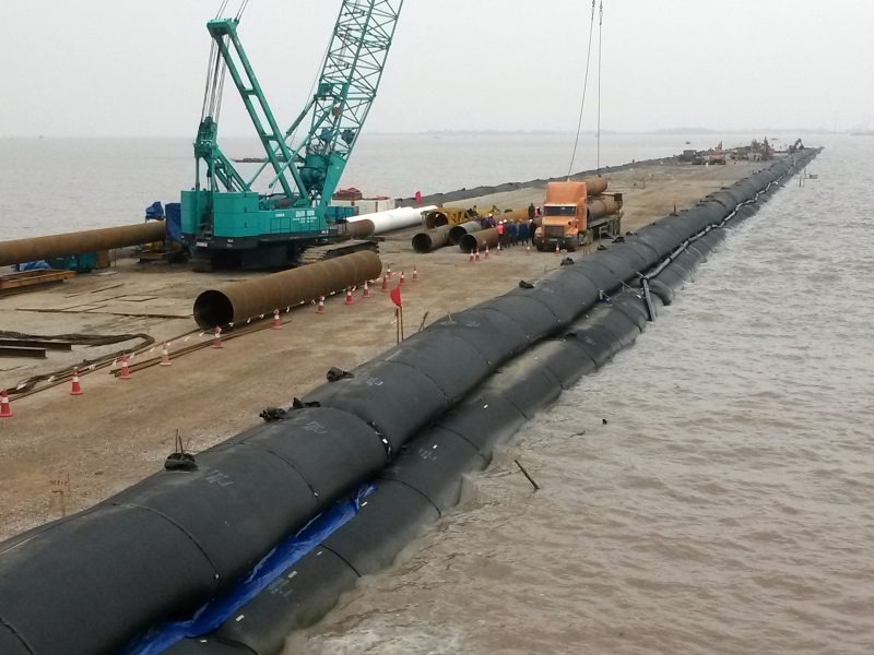 Ống Địa Kỹ Thuật Geotube Ống Địa Kỹ Thuật Geotube